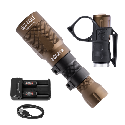 18350 LED Rifle Light & Handheld Body with Thyrm Clip - BUNDLE!