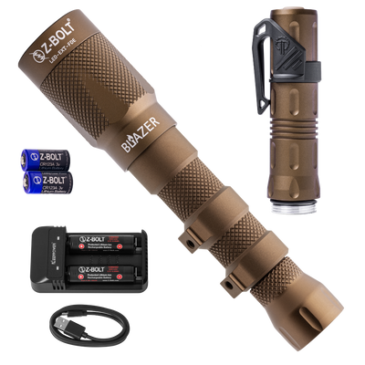 18650 LED Rifle Light & Handheld Body with Thyrm Clip - BUNDLE!
