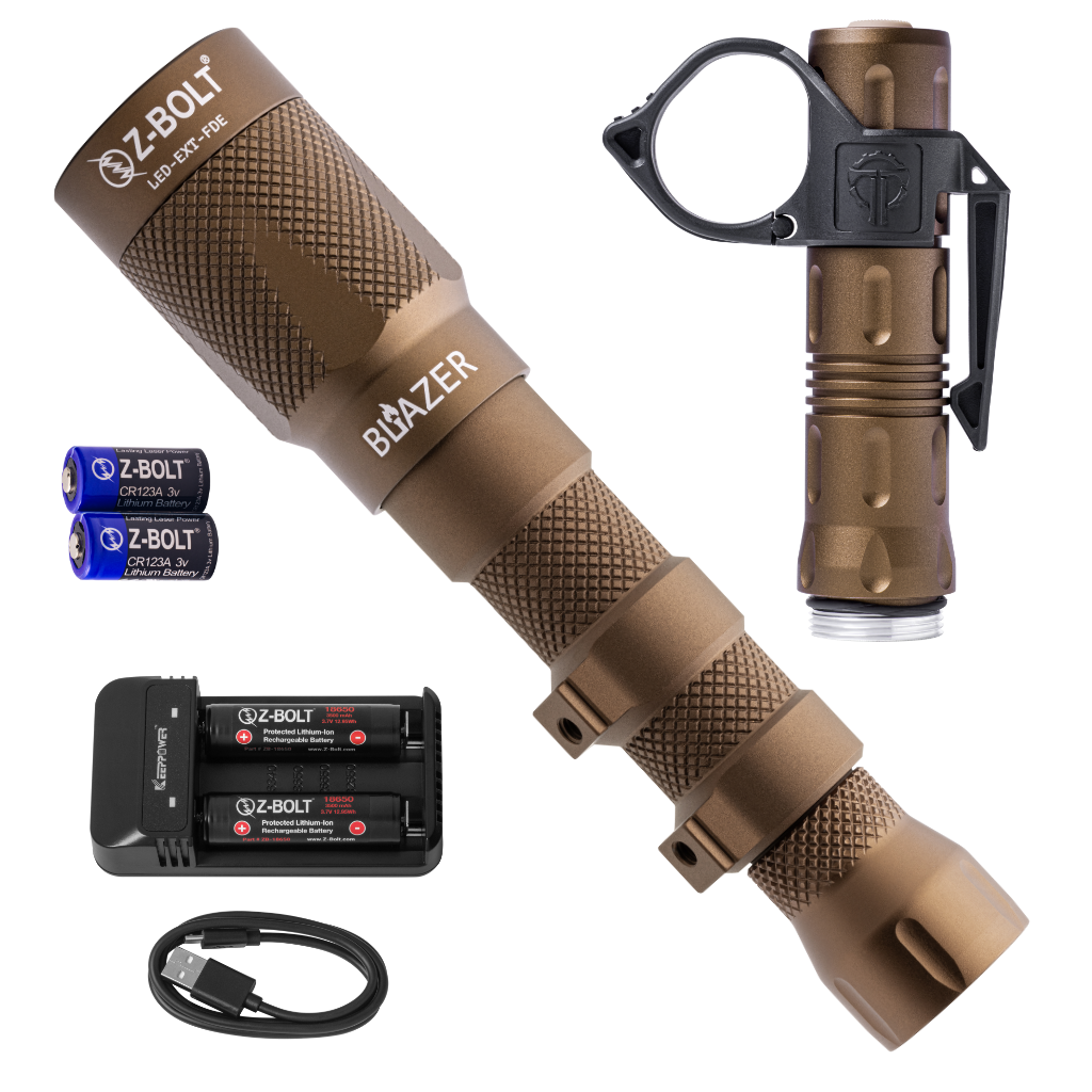 LED Rifle & Handheld, 18650 - BUNDLE!