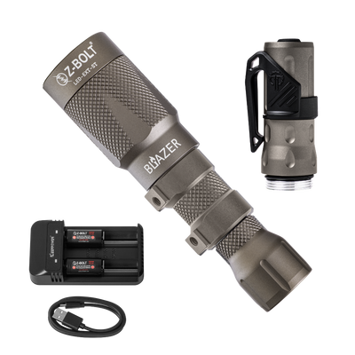 18350 LED Rifle Light & Handheld Body with Thyrm Clip - BUNDLE!