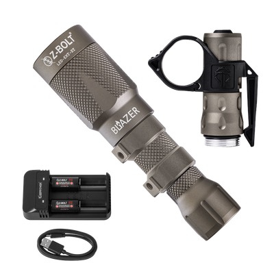 18350 LED Rifle Light & Handheld Body with Thyrm Clip - BUNDLE!
