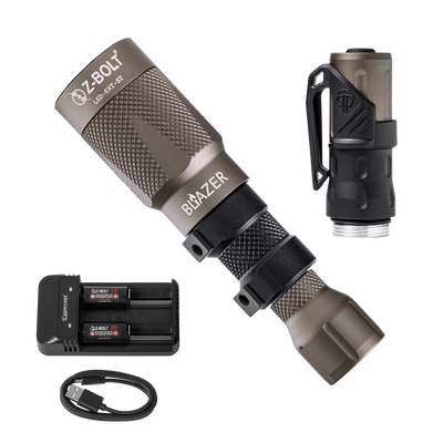 18350 LED Rifle Light & Handheld Body with Thyrm Clip - BUNDLE!