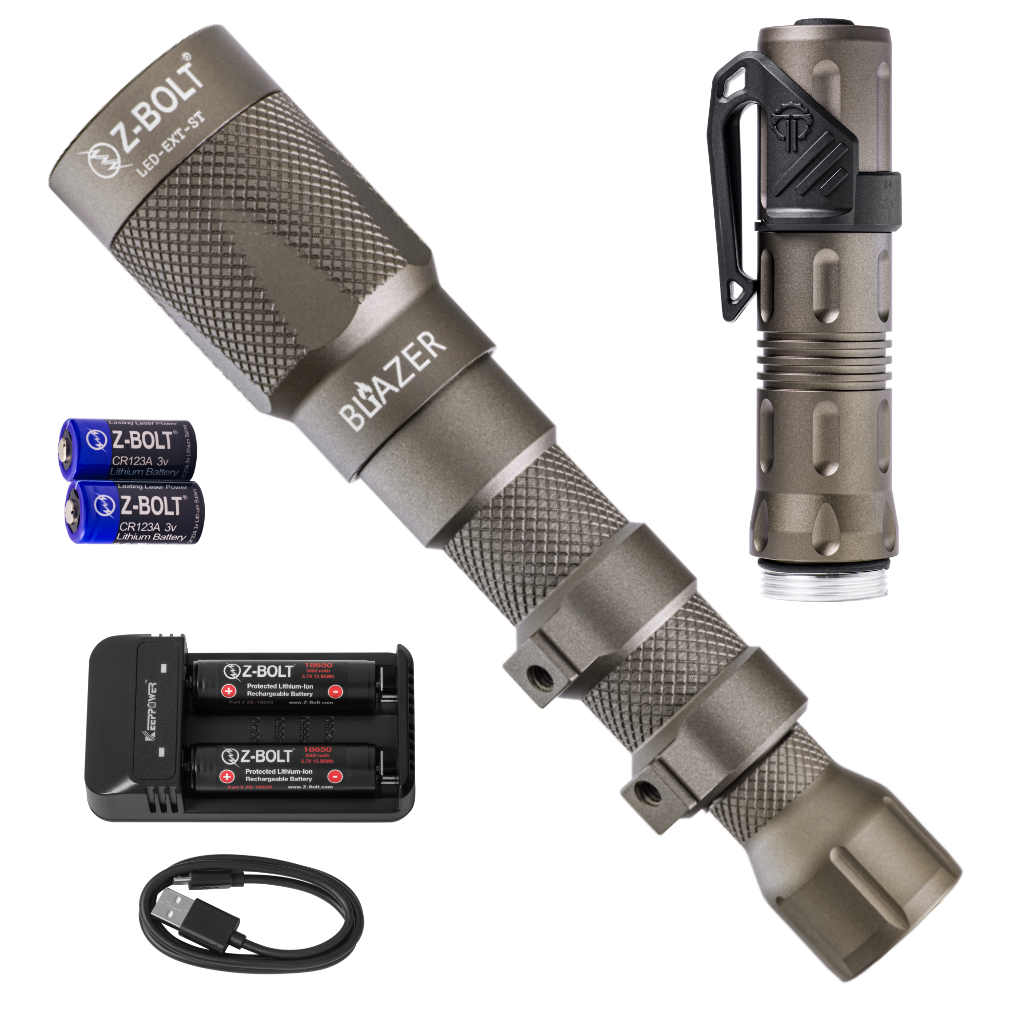 LED Rifle & Handheld, 18650 - BUNDLE!