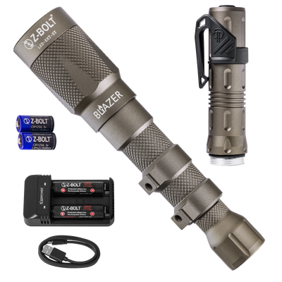 18650 LED Rifle Light & Handheld Body with Thyrm Clip - BUNDLE!