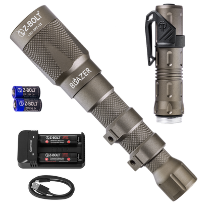 LED Rifle & Handheld, 18650 - BUNDLE!