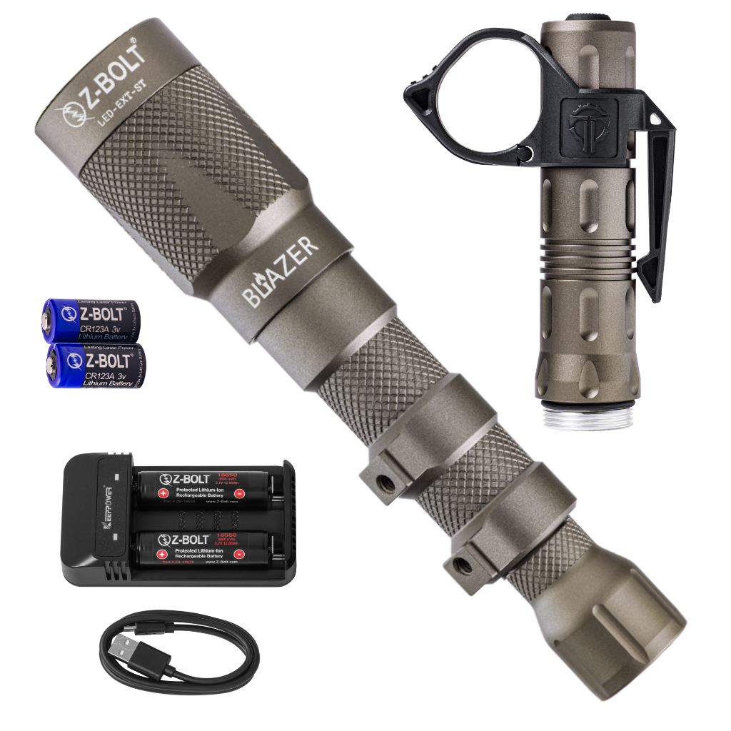 LED Rifle & Handheld, 18650 - BUNDLE!