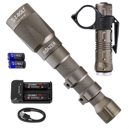 LED Rifle & Handheld, 18650 - BUNDLE!