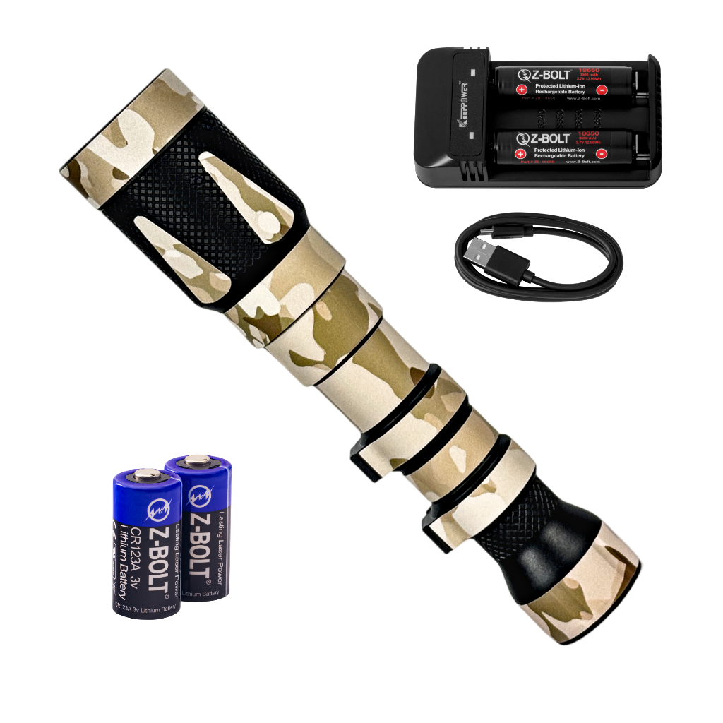 LED WML, Nylon Wraps (Black - 18650)