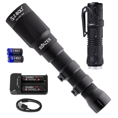 18650 LED Rifle Light & Handheld Body with Thyrm Clip - BUNDLE!