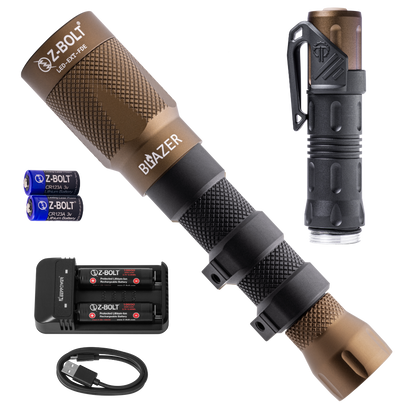 LED Rifle & Handheld, 18650 - BUNDLE!