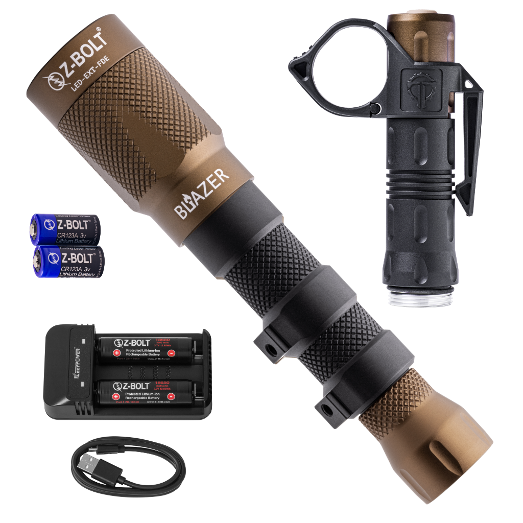 LED Rifle & Handheld, 18650 - BUNDLE!