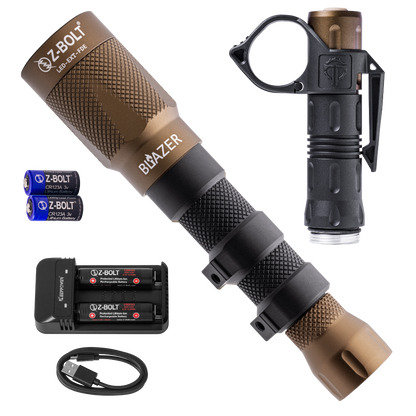 LED Rifle & Handheld, 18650 - BUNDLE!