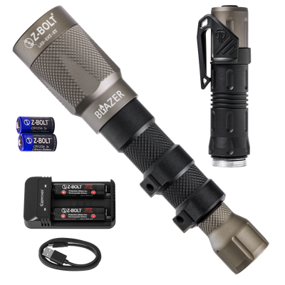 18650 LED Rifle Light & Handheld Body with Thyrm Clip - BUNDLE!