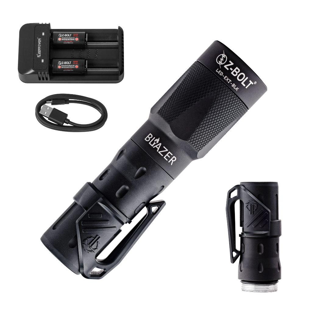 LED Handheld, 18350, Low Profile Clip [DOL]