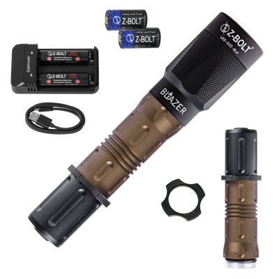 LED Handheld, 18650 "Dual Fuel"