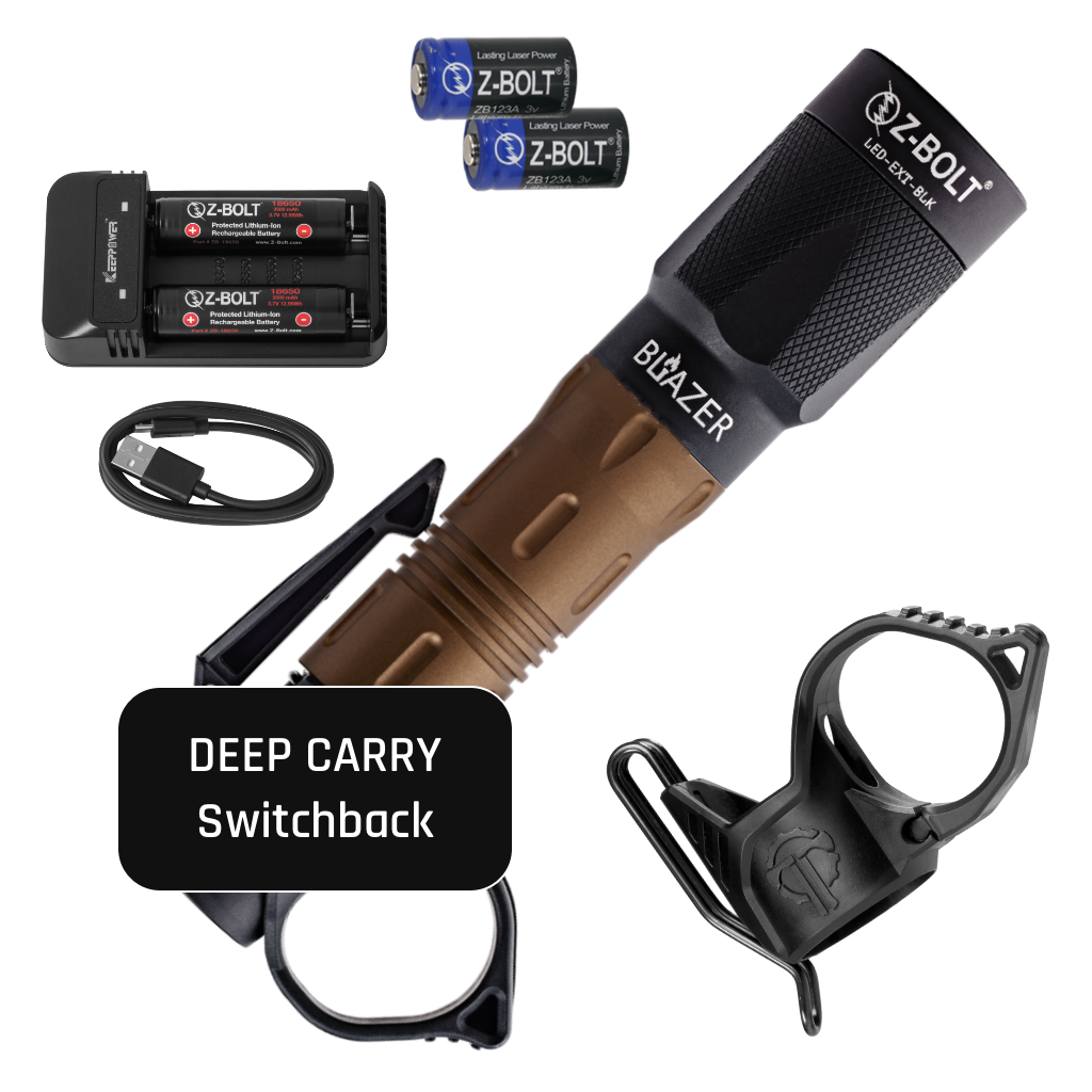 LED Handheld, 18650 "Dual Fuel"