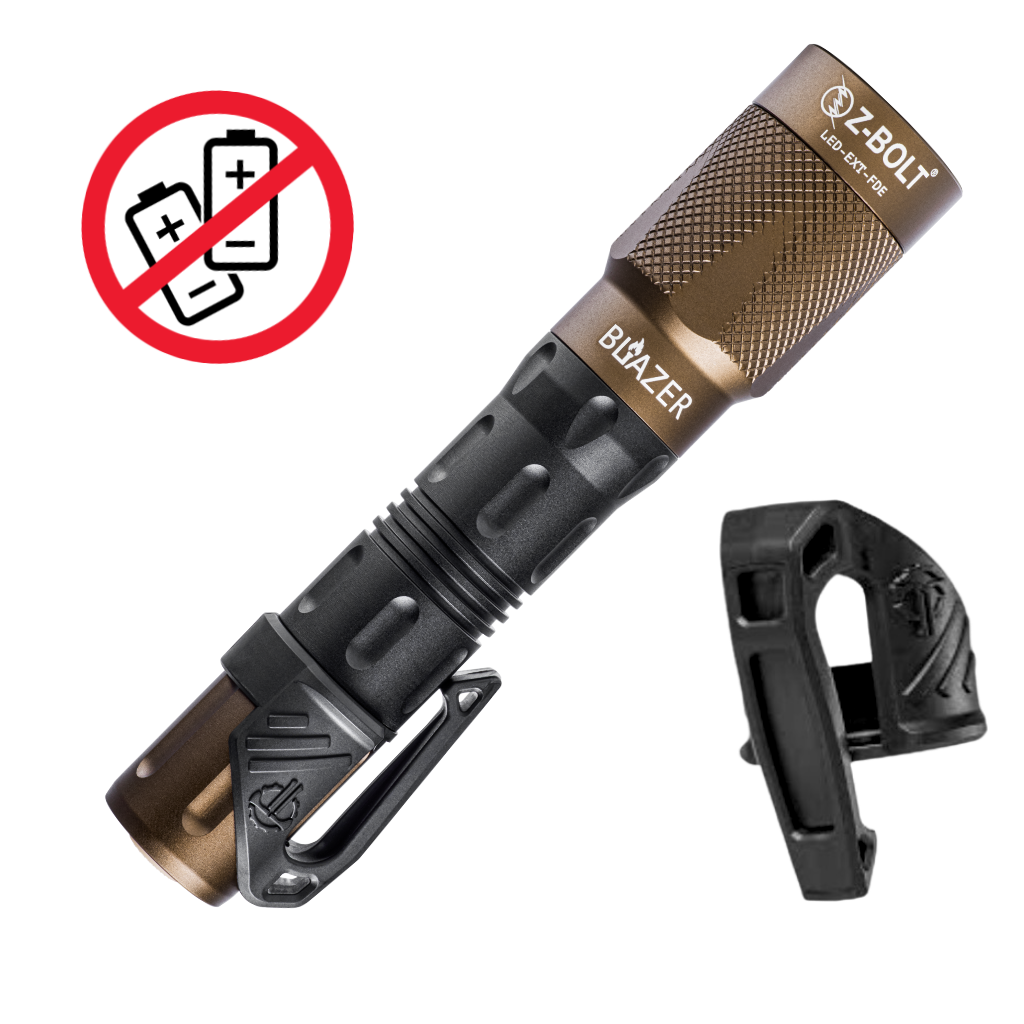 LED Handheld, 18650 "Dual Fuel"