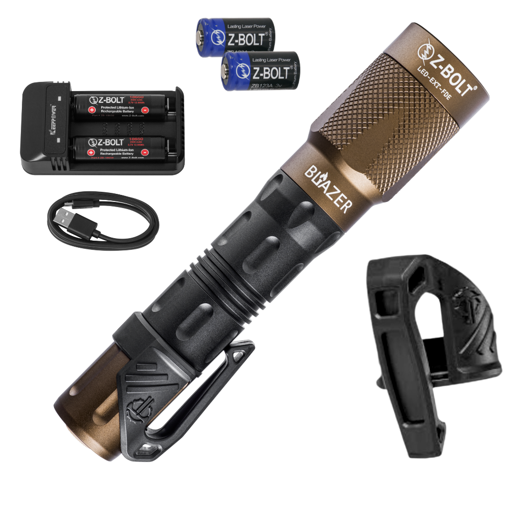 LED Handheld, 18650 "Dual Fuel"