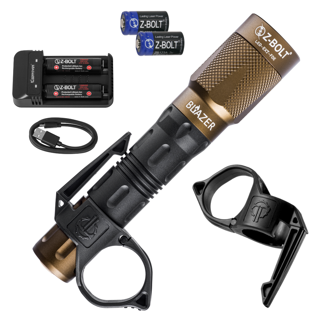 LED Handheld, 18650 "Dual Fuel"