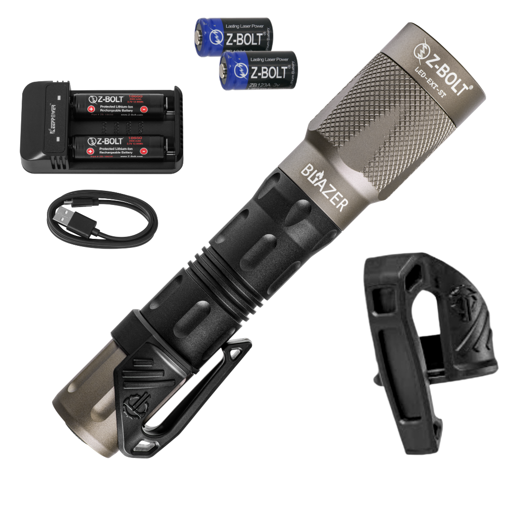 LED Handheld, 18650 "Dual Fuel"