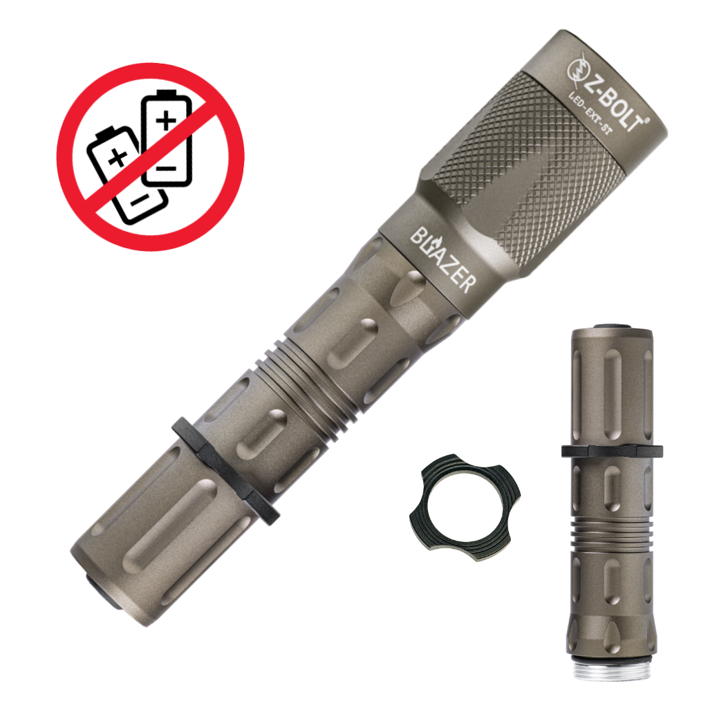 LED Handheld, 18650 "Dual Fuel"