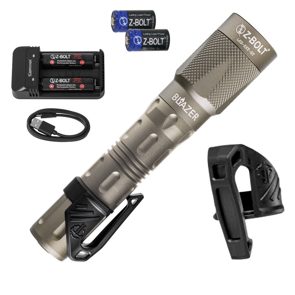 LED Handheld, 18650 "Dual Fuel"