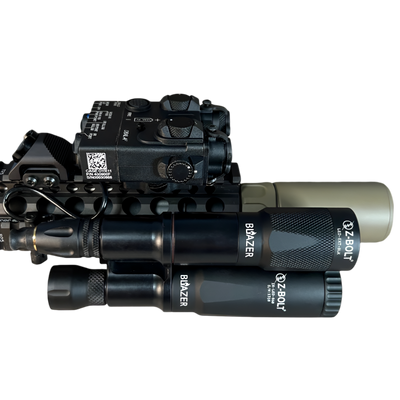 DUAL Body LED & IR Illuminator & NYLON WRAPS - BUNDLE!