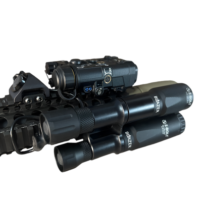 DUAL Body LED & IR Illuminator & NYLON WRAPS - BUNDLE!