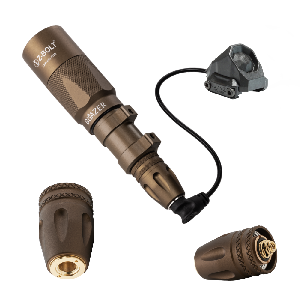 Remote Cable Port Tailcap for Z-BOLT®, Surefire, Modlite Remote Cable Port Tailcap for Z-BOLT®, Surefire, Modlite