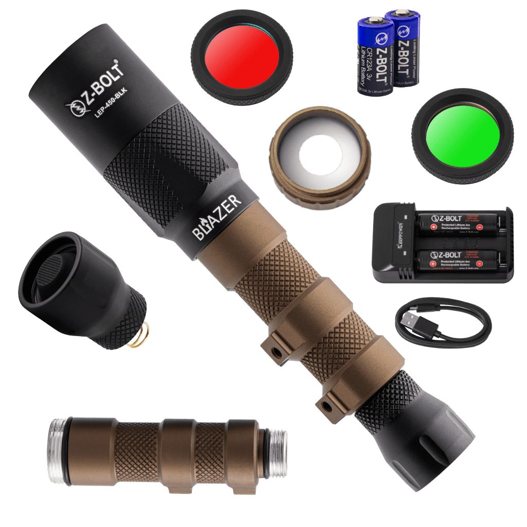 LEP Rifle Light, 18650 "Predator Hunt"