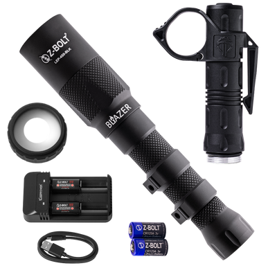 LEP Laser Rifle Mounted Light & Hand Carry - Bundle!