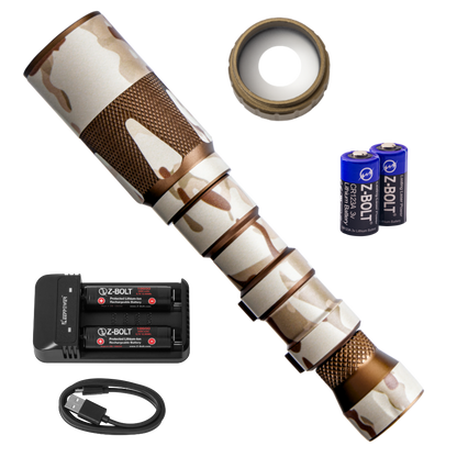 BLAZER LEP WML,18650 (FDE) - 4x 3M Nylon, PRE-WRAPPED!