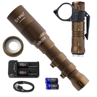 LEP Laser Rifle Mounted Light & Hand Carry - Bundle!