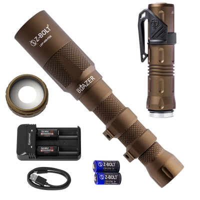 LEP Laser Rifle Mounted Light & Hand Carry - Bundle!