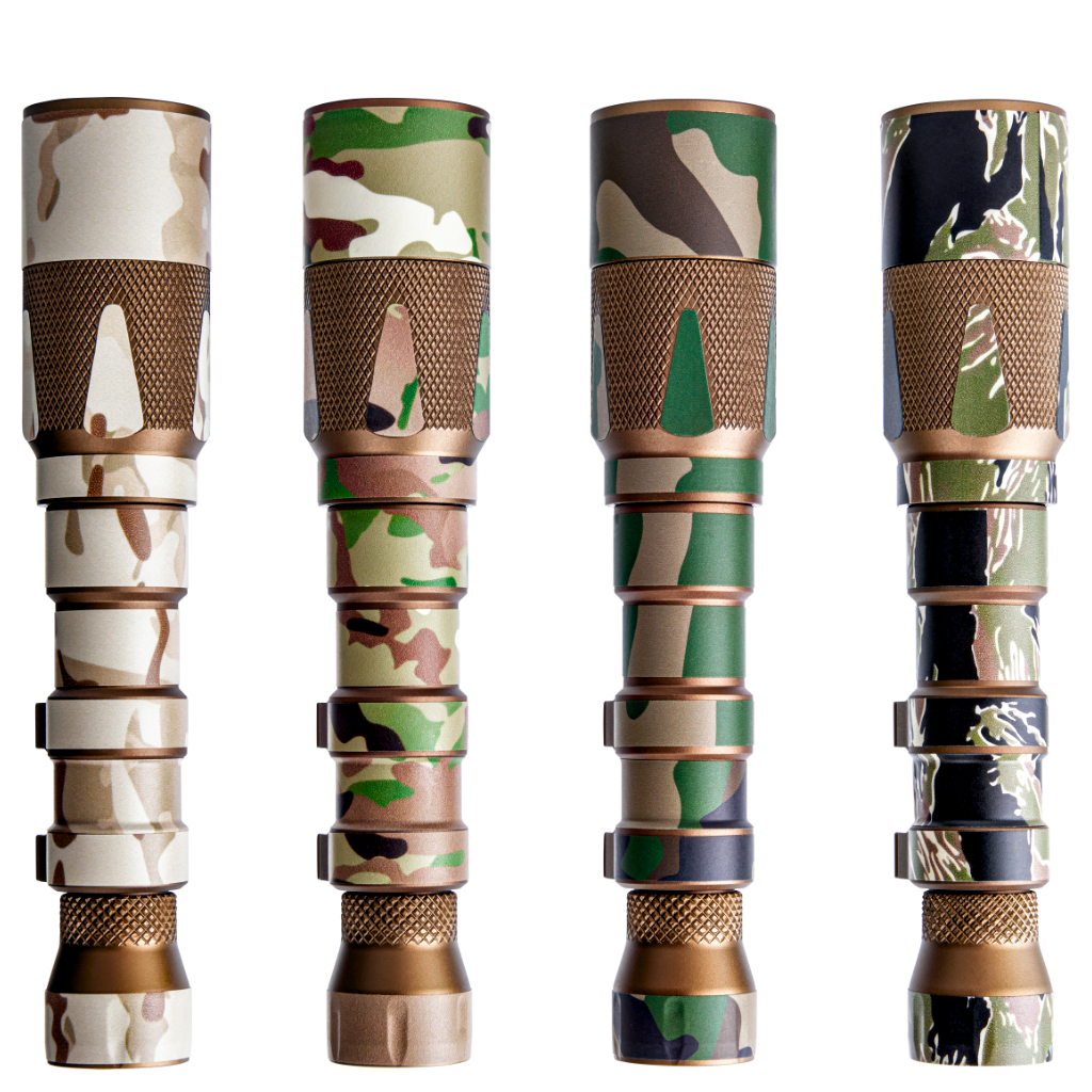 BLAZER LEP WML,18650 (FDE) - 4x 3M Nylon, PRE-WRAPPED!