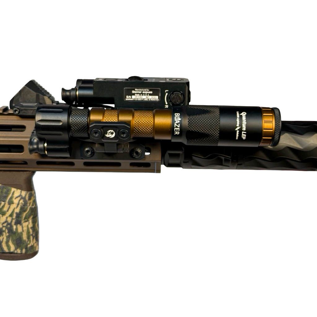 LEP Weapon Light, Tailcap & Switch for VIS Laser - BUNDLE!