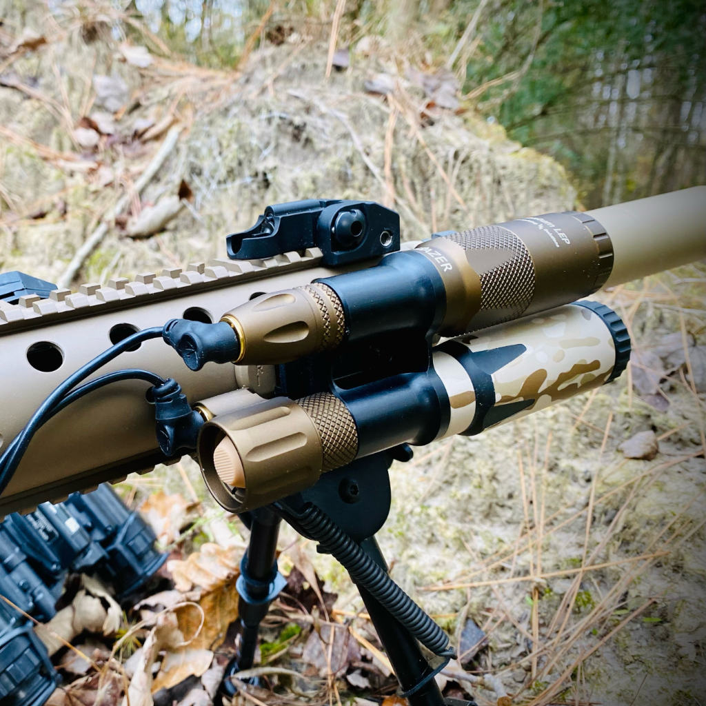 Echo Arms - MLOK, Dual Light Body Mount - 18350 – Z-BOLT® Electro Echo Arms - MLOK, Dual Light Body Mount - 18350 – Z-BOLT® Electro