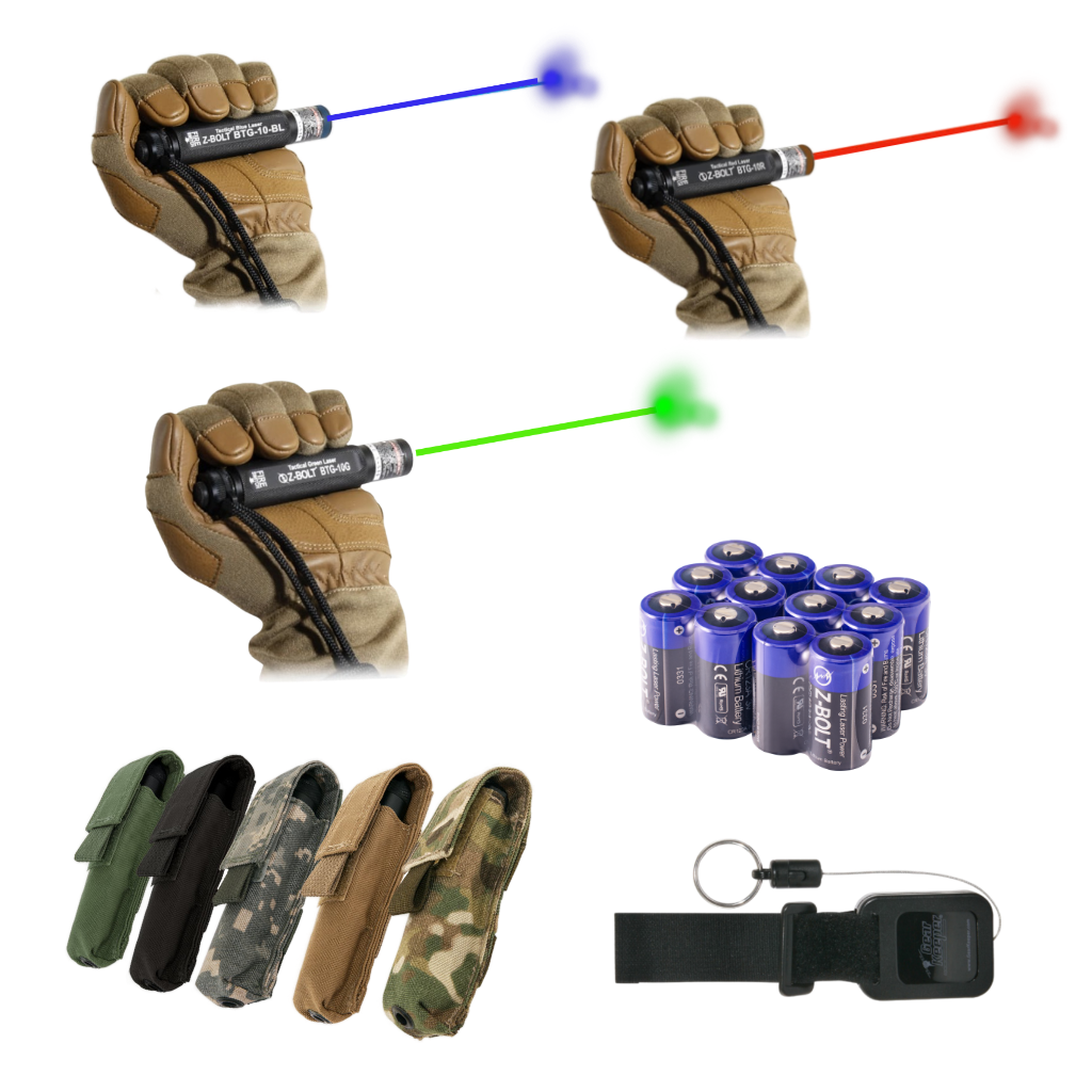 (3) Dot Lasers - Green, Red, Blue - BUNDLE!