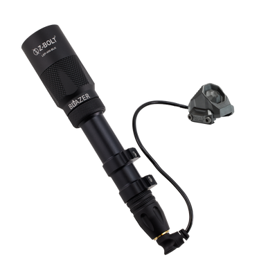 Remote Cable Port Tailcap for Z-BOLT®, Surefire, Modlite, & Arisaka "Scout" Compatible Lights & Light Bodies