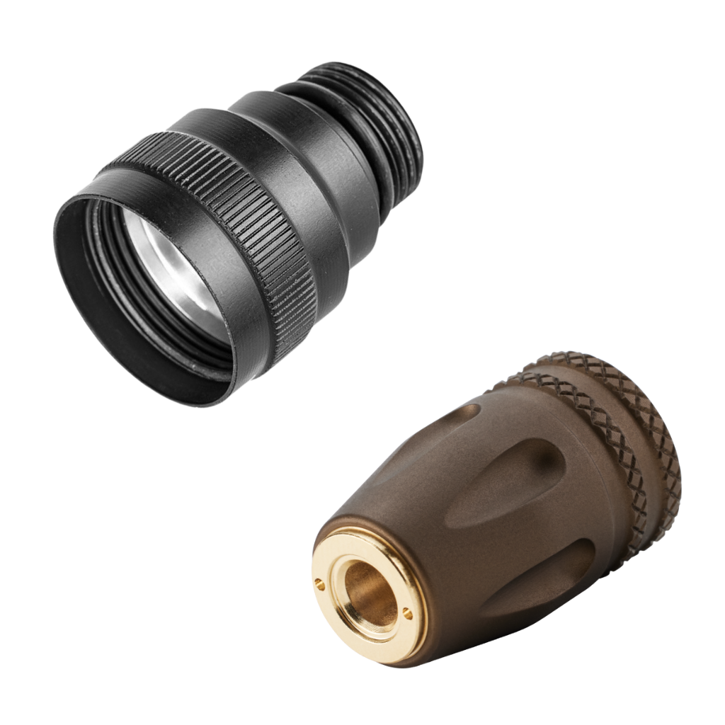 Remote Port Tailcaps & Streamlight Adapters