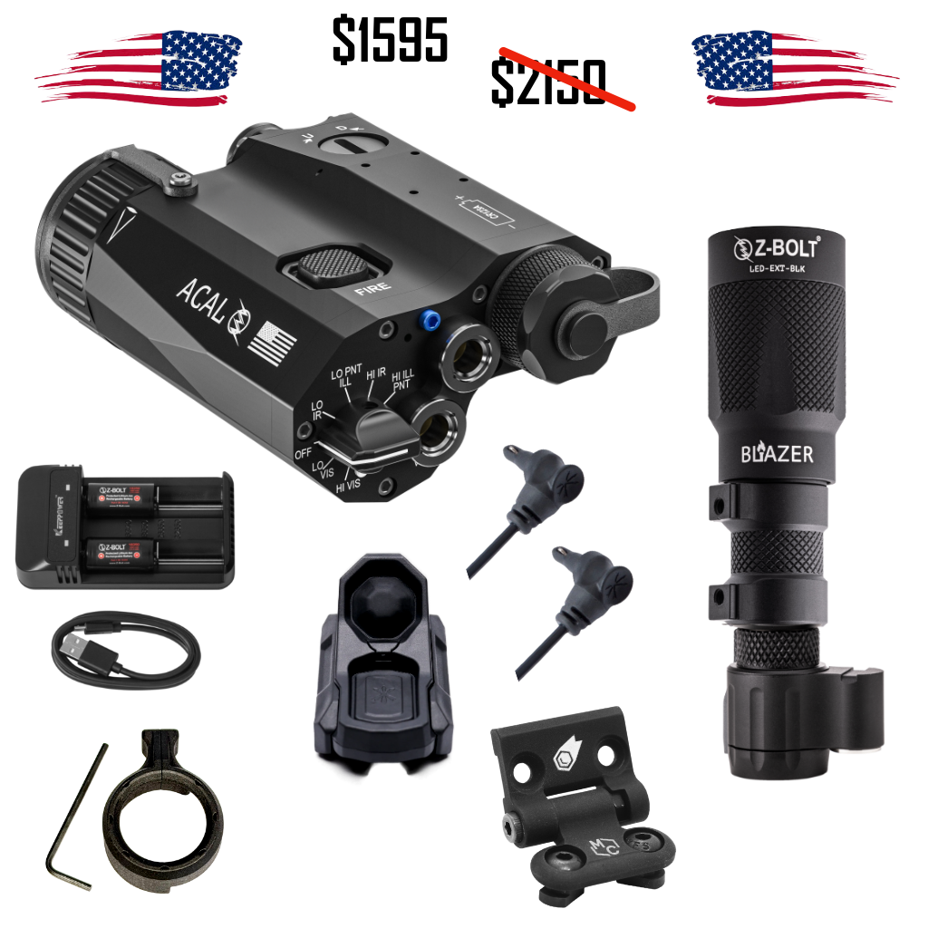 BUNDLE!  Remote FIRE Package - ACAL LED with Rifle Mounted Light