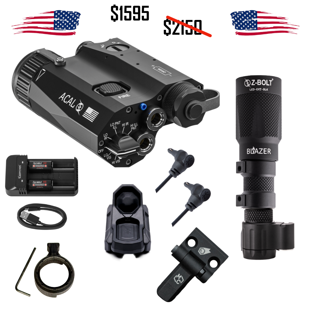BUNDLE!  Remote FIRE Package - ACAL LED with Rifle Mounted Light