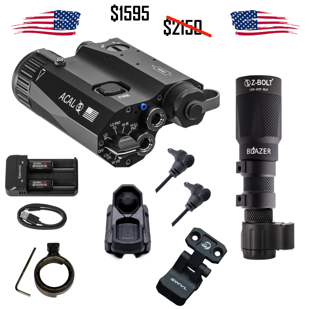 BUNDLE!  Remote FIRE Package - ACAL LED with Rifle Mounted Light
