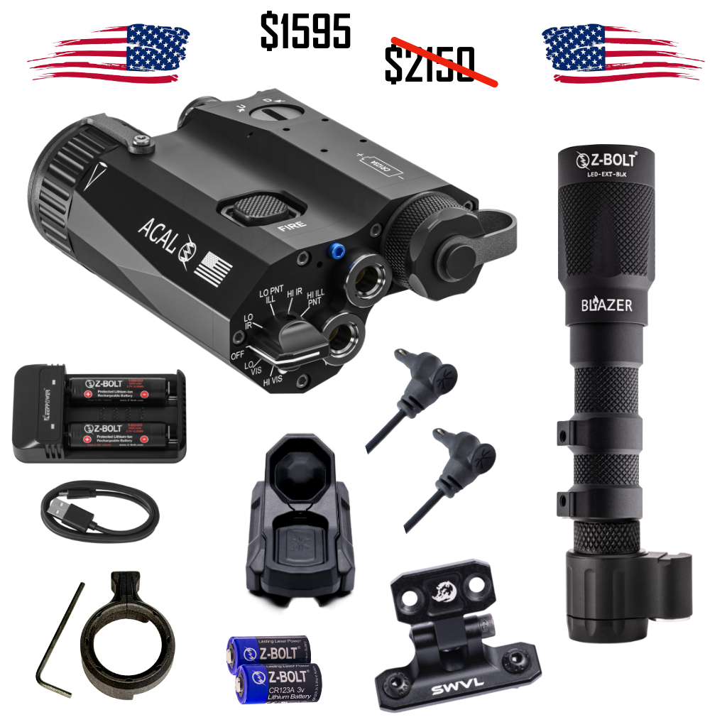 BUNDLE!  Remote FIRE Package - ACAL LED with Rifle Mounted Light