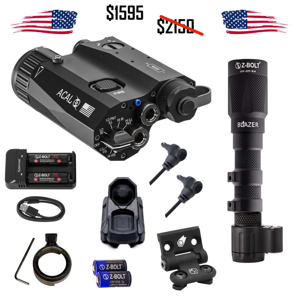 BUNDLE!  Remote FIRE Package - ACAL LED with Rifle Mounted Light
