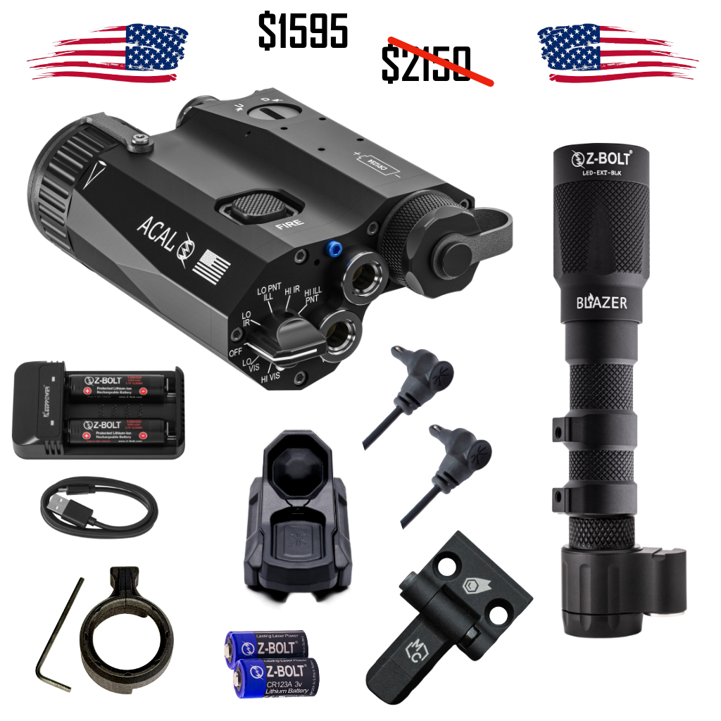 BUNDLE!  Remote FIRE Package - ACAL LED with Rifle Mounted Light