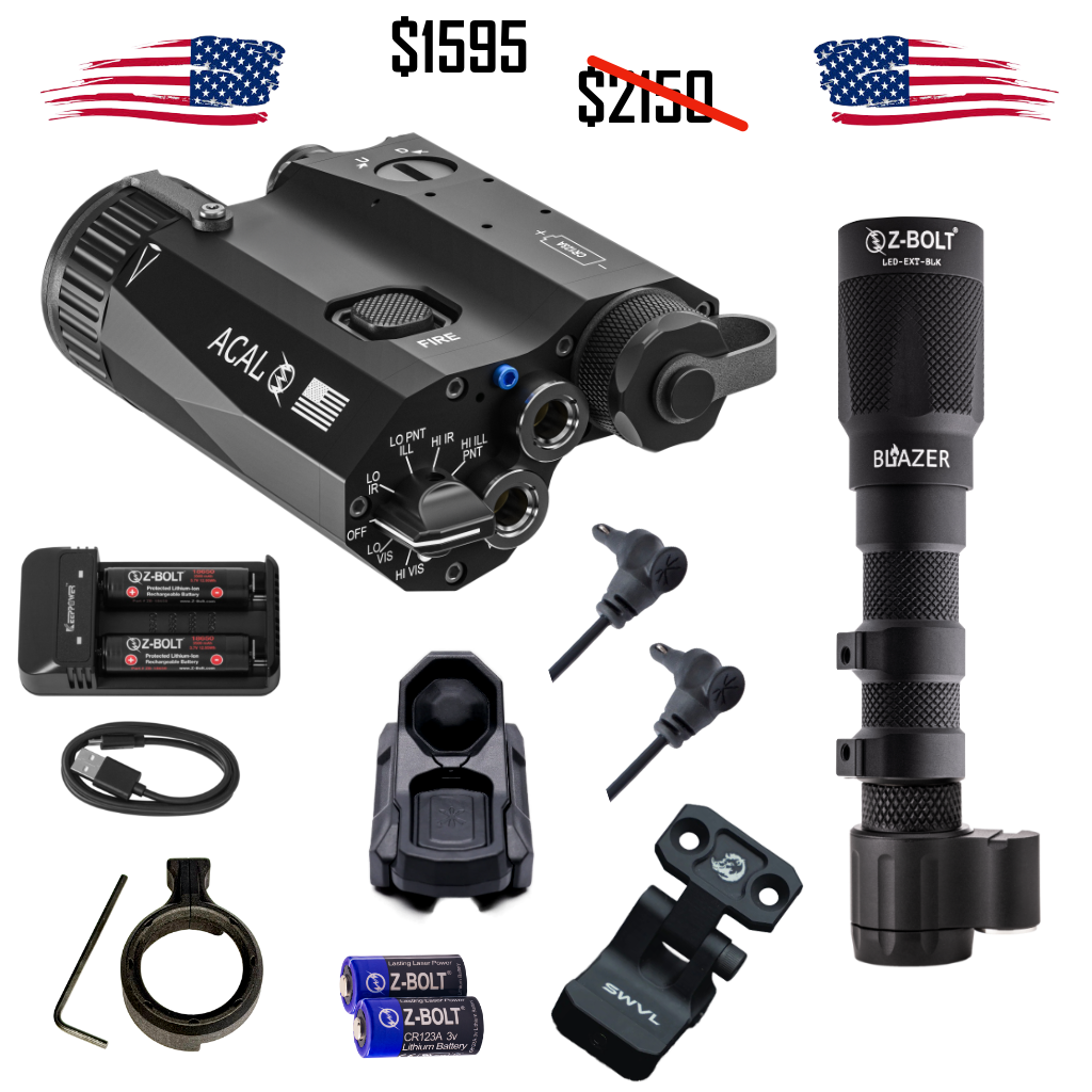 BUNDLE!  Remote FIRE Package - ACAL LED with Rifle Mounted Light