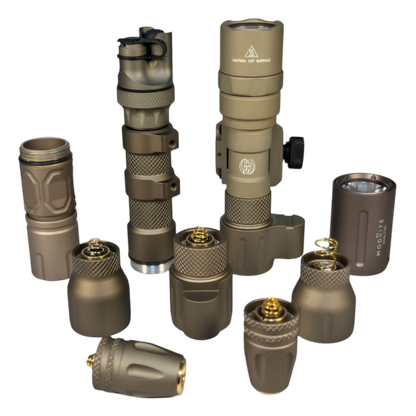 Surefire® Tan! Z-BOLT® LED Heads, Bodies, Tailcaps - DEAL!