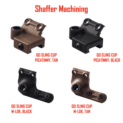 Shaffer Machining - MLOK, Sling Mount QD Cup