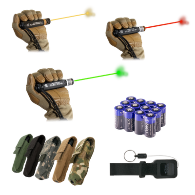 (3) Dot Lasers - Green, Red, Infrared - BUNDLE!